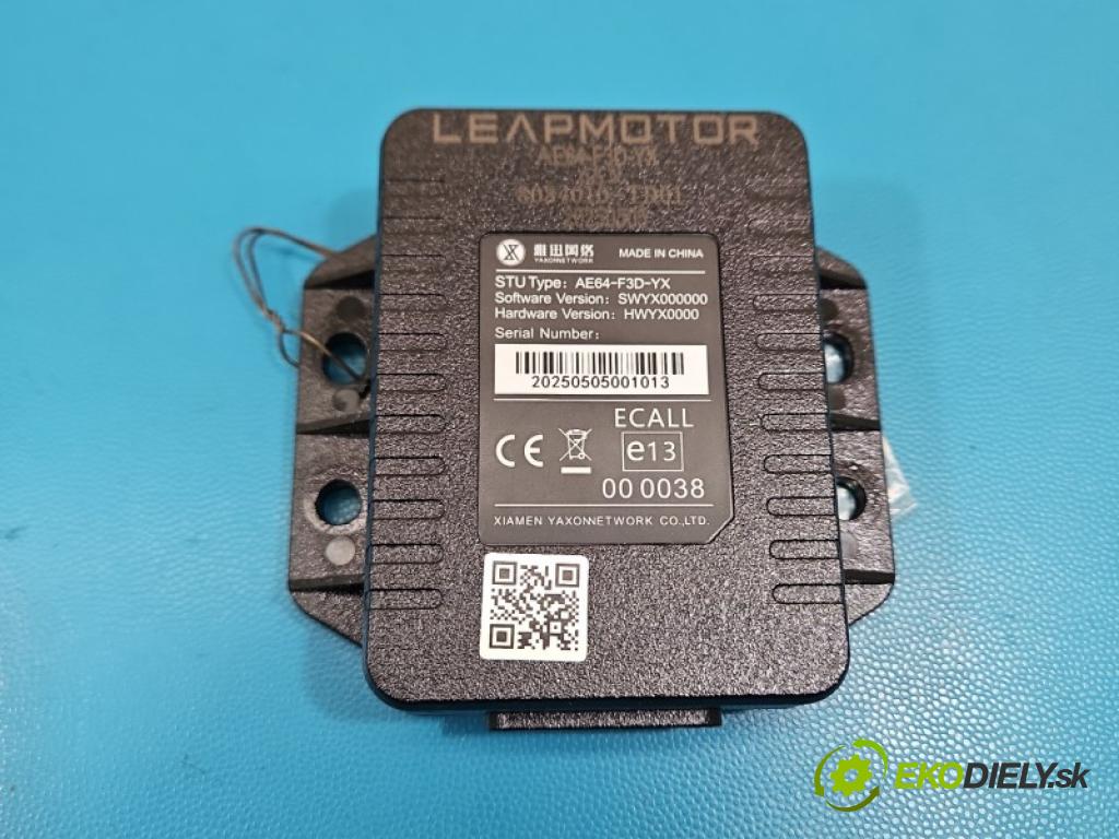 Leapmotor T03 0.0 95 HP automatic 70 kW 1 cm3 5- riadiaca jednotka ostatné AE64-F3D-YX