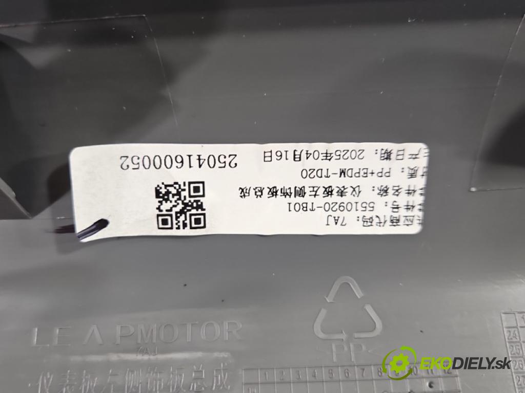 Leapmotor T03 0.0 95 hp automatic 70 kW 1 cm3 5- lišta ozdobná interiéry: 5510920-TB01