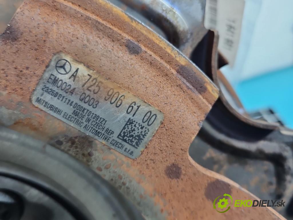 Mercedes C W206 2021- 1.5 T 254915 170 hp automatic 125 kW 1496 cm3 4- Generátor A7259066100