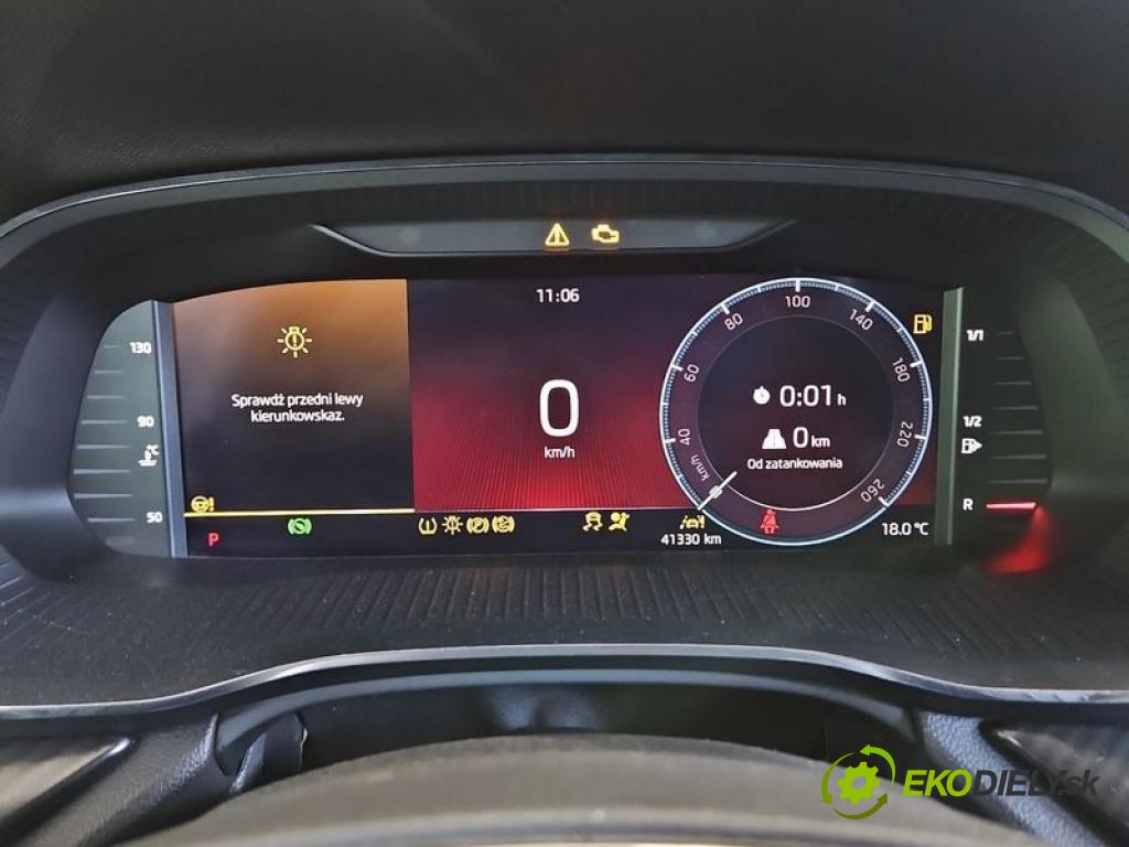 Skoda Octavia IV 2019- 2.0 tdi 150 HP automatic 110 kW 1968 cm3 5- prístrojovka/ budíky 5E3920770A (Prístrojová doska)