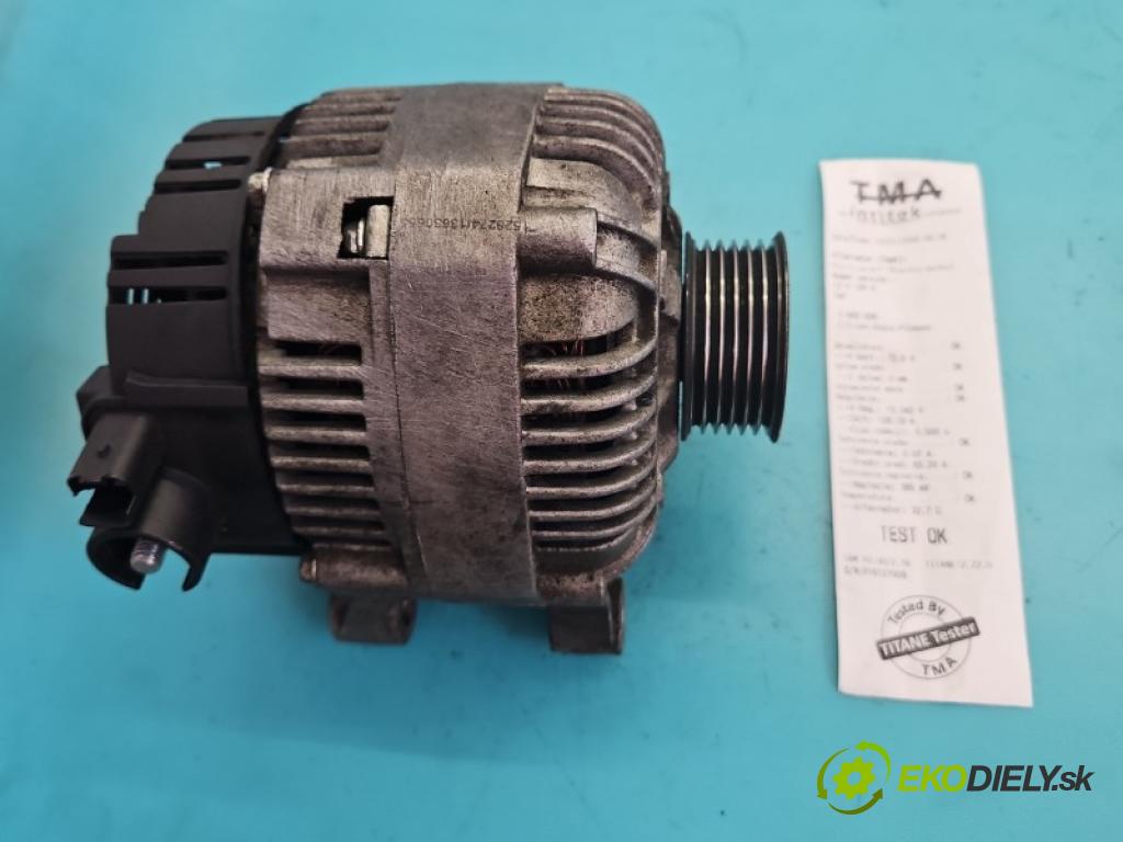 Citroen Xsara Picasso 1.8 16V 116 hp manual 85 kW 1749 cm3 5- Alternator  (Alternátor)
