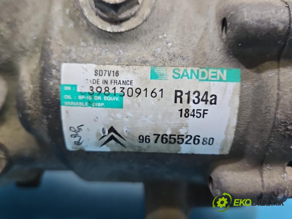 Citroen Jumper II 2006-2014 2.2 hdi 131 hp manual 96 kW 2198 cm3 5- Kompresor: klíma 9676552680 (Kompresor klimatizace)