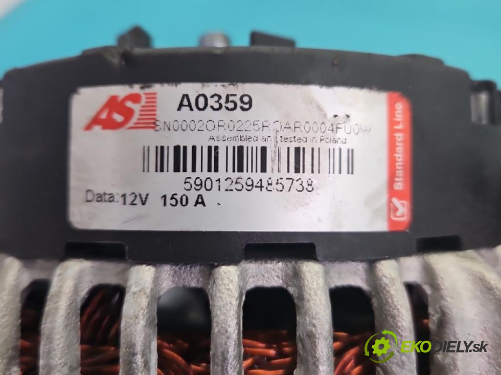 Citroen Jumper II 2006-2014 2.2 hdi 131 hp manual 96 kW 2198 cm3 5- Alternator  (Alternátor)