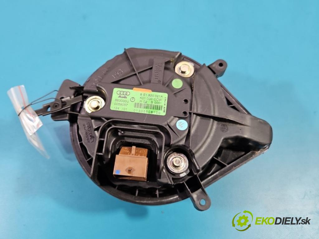 Audi A4 B6 2000-2004 1.8 T 150 HP manual 110 kW 1781 cm3 4- ventilátor vzduchu 8E1820021A