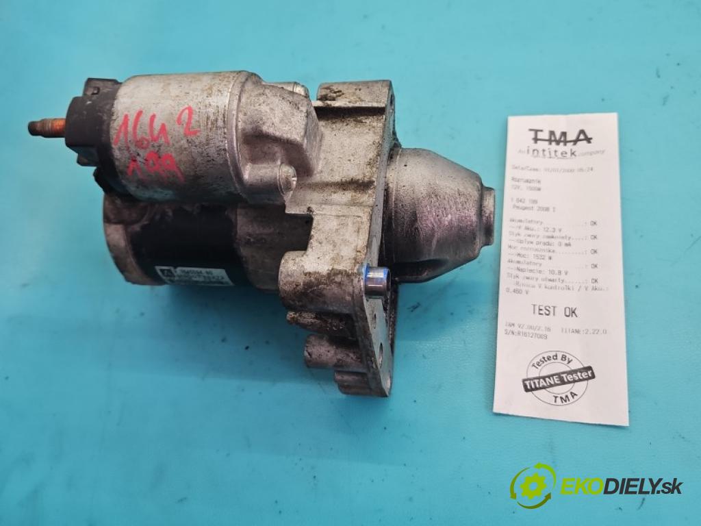 Peugeot 2008 I 2013-2019 1.6 16V 120 hp manual 88 kW 1598 cm3 5- startér: 764559480 (Startér)