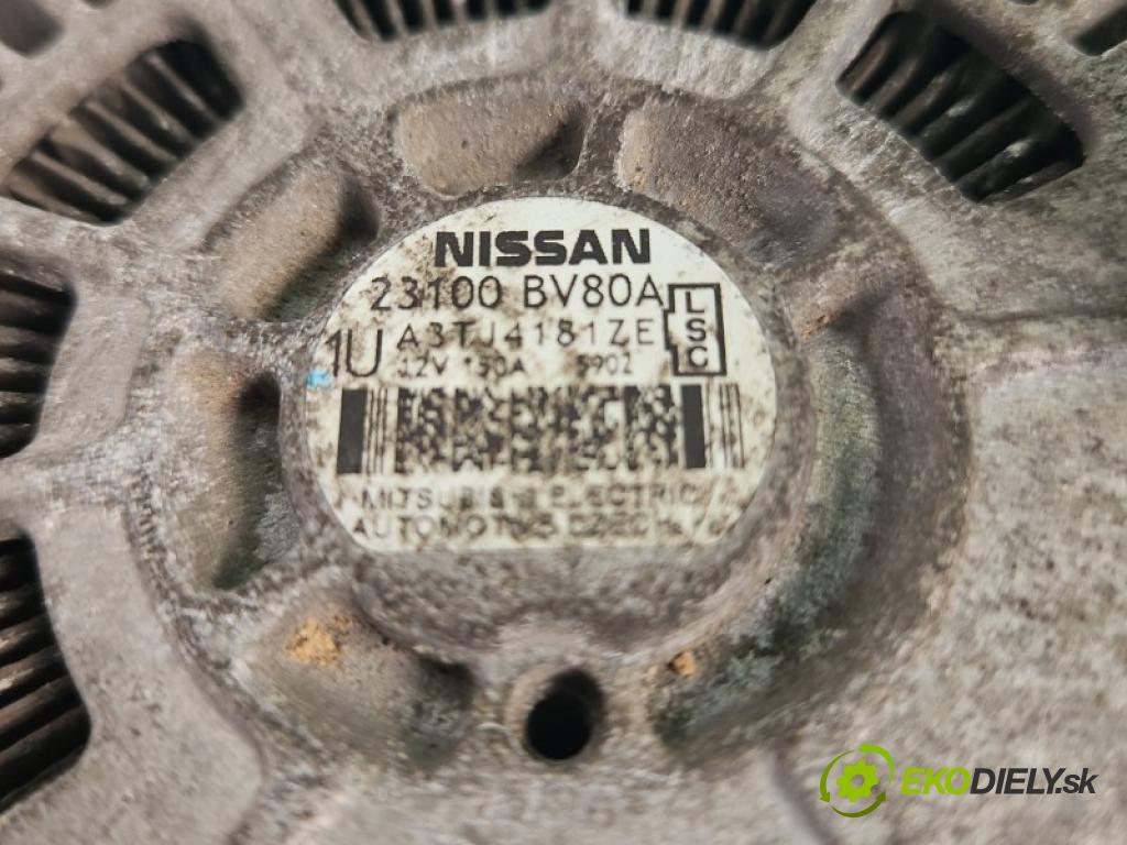 Nissan Juke I 2010-2019 1.2 T 116 hp manual 85 kW 1197 cm3 5- Alternator 23100BV80A (Alternátor)