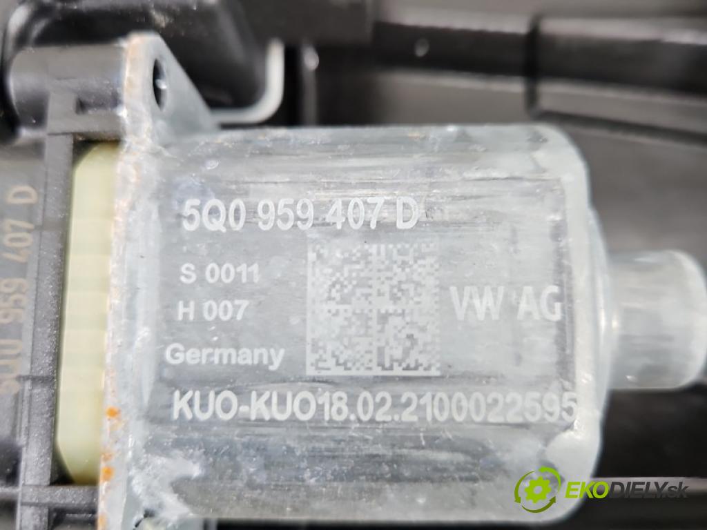 Skoda Octavia IV 2019- 2.0 tdi 150 HP automatic 110 kW 1968 cm3 5- mechanizmus okna zadné ľavý 5E3839655A