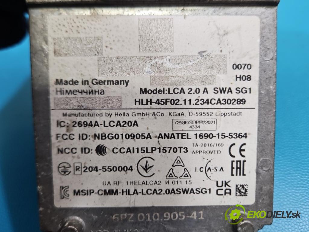 Audi A6 C7 2011-2018 3.0 TFSI 333KM: automatic 245 kW 2995 cm3 4- riadiaca jednotka ostatné 2694A-LCA20A