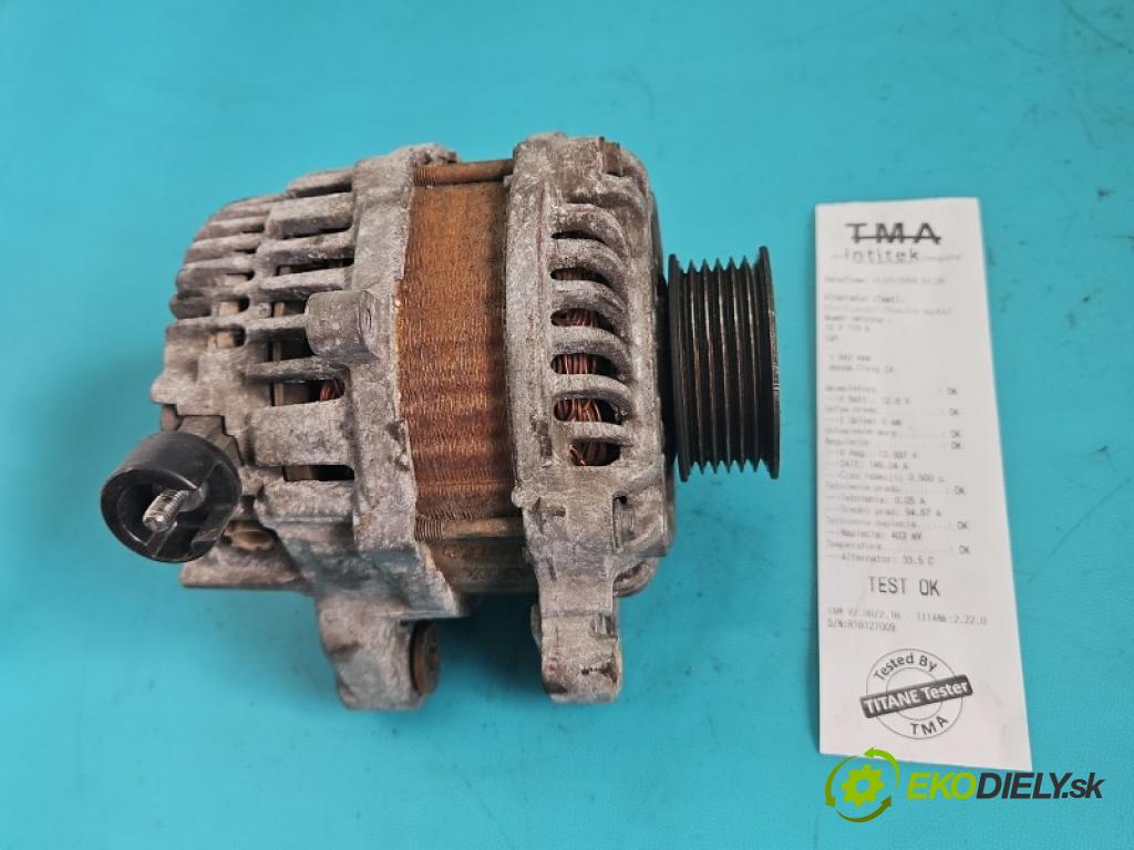 Honda Civic IX 2011-2017 1.8 16V 141 hp manual 104 kW 1798 cm3 5- Alternator A5TJ0191AE (Alternátor)