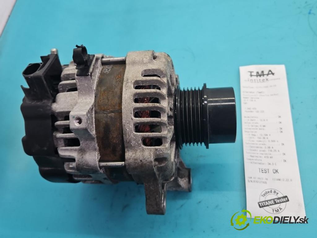 Hyundai i20 III 2020- 1.0 T 100 hp manual 73.5 kW 998 cm3 5- Alternator 37300-07450 (Alternátor)