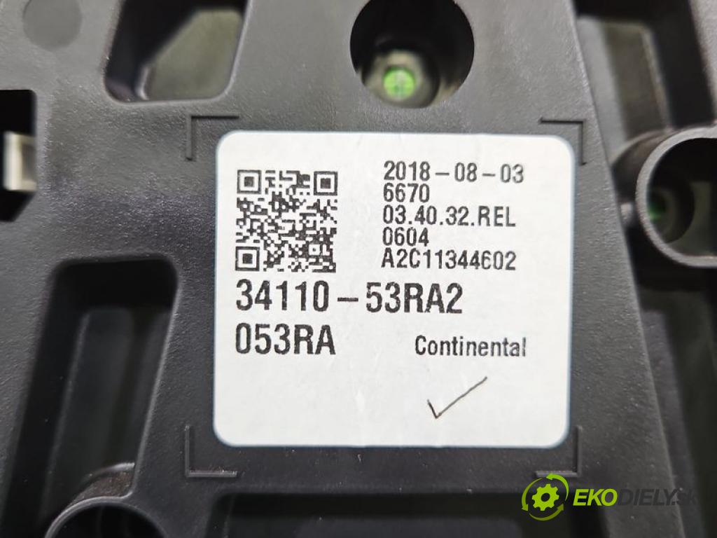 Suzuki Swift Mk8 2017-2024 1.2 16V 90 hp manual 66 kW 1242 cm3 5- Přístrojová deska 34110-53RA2 (Přístrojová deska)