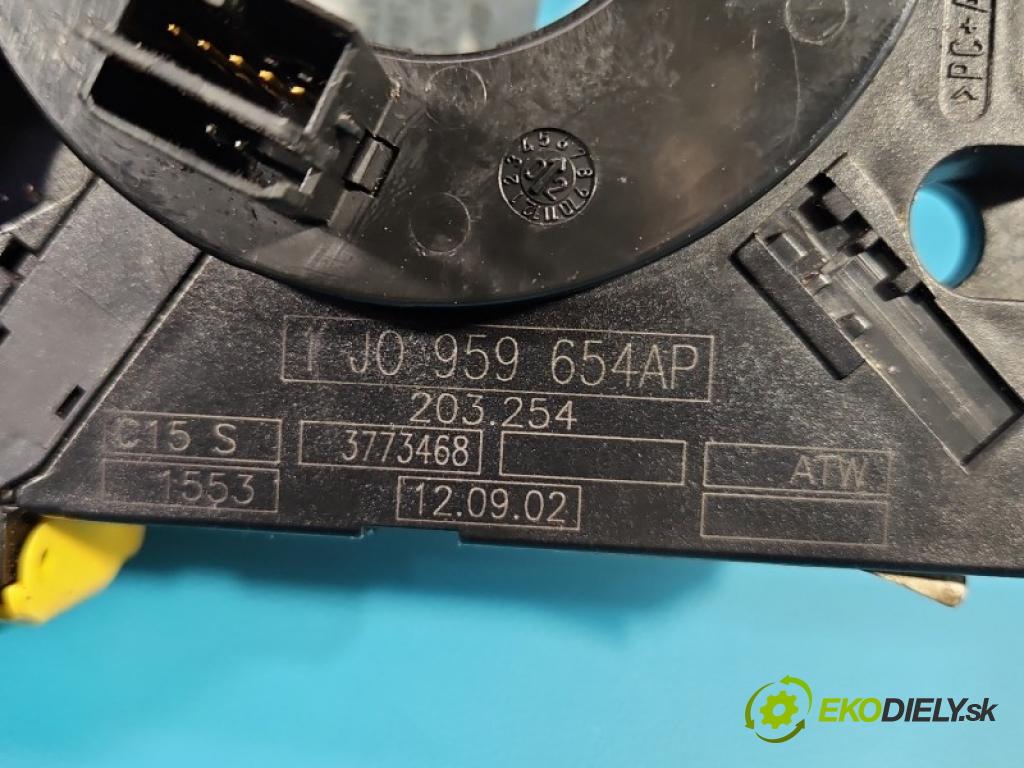 Vw Golf IV 1997-2003 1.9 tdi 101 HP manual 74 kW 1896 cm3 5- Páska: airbag 1J0959654AP (Airbag)
