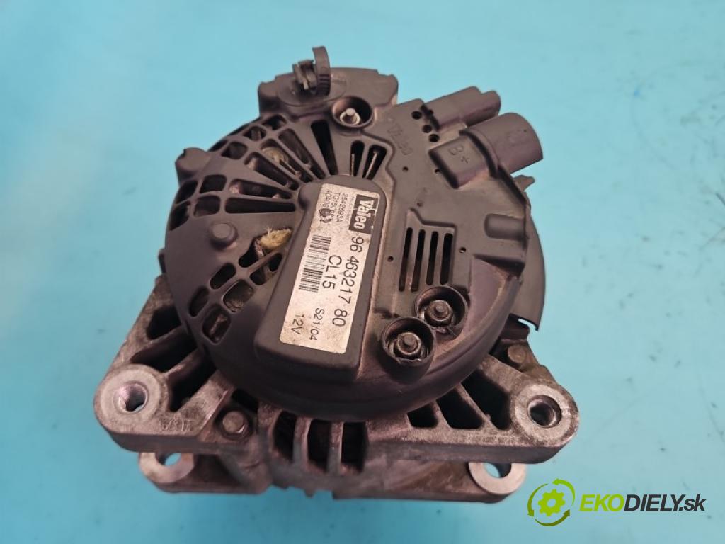 Peugeot 407 1.6 hdi 109 hp manual 80 kW 1560 cm3 4- Alternator 9646321780 (Alternátor)