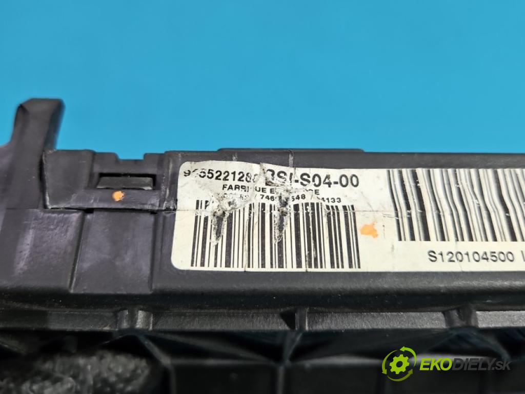Peugeot 407 1.6 hdi 109 HP manual 80 kW 1560 cm3 4- riadiaca jednotka ostatné 9655221280