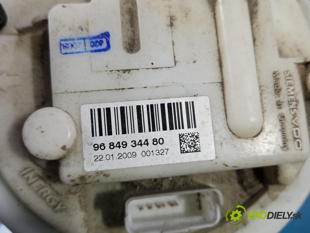 Peugeot 207 1.4 16V 95 HP manual 70 kW 1397 cm3 3- čerpadlo palivo 9684934480
