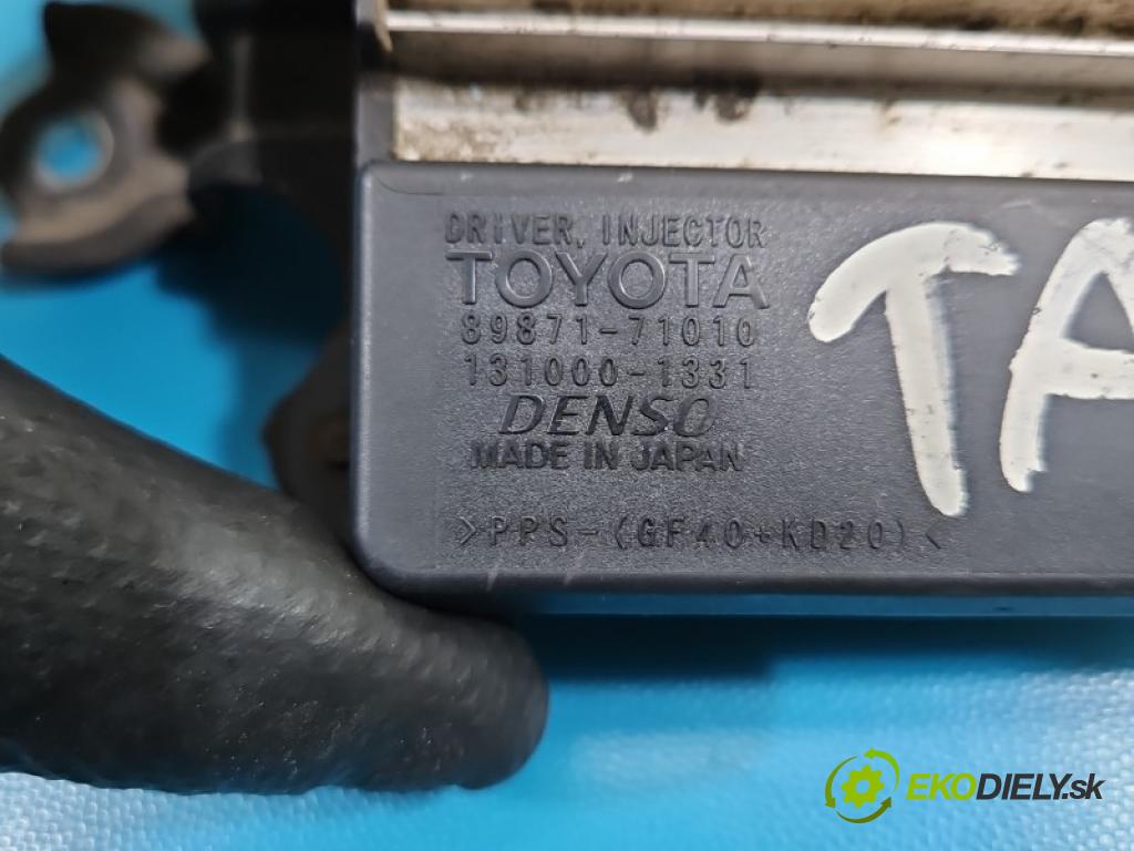 Toyota Avensis II T25 2003-2008 2.0 D4D 126 HP manual 93 kW 1998 cm3 5- riadiaca jednotka ostatné 89871-71010