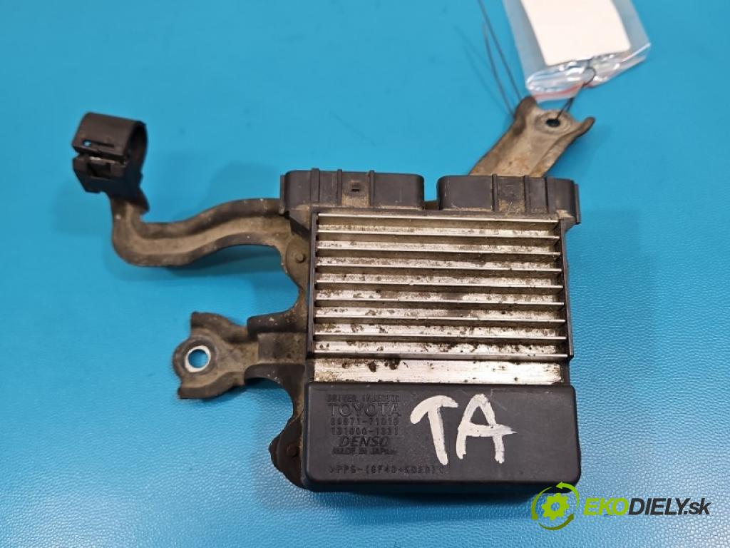 Toyota Avensis II T25 2003-2008 2.0 D4D 126 HP manual 93 kW 1998 cm3 5- riadiaca jednotka ostatné 89871-71010