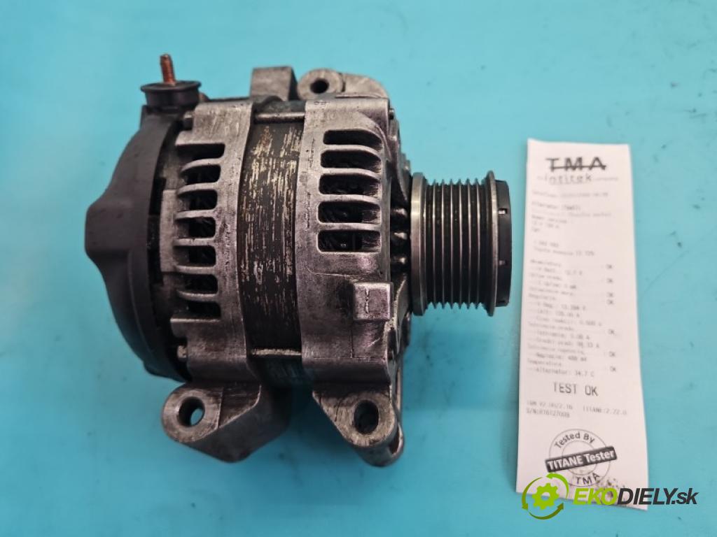 Toyota Avensis II T25 2003-2008 2.0 D4D 126 hp manual 93 kW 1998 cm3 5- Alternator  (Alternátor)