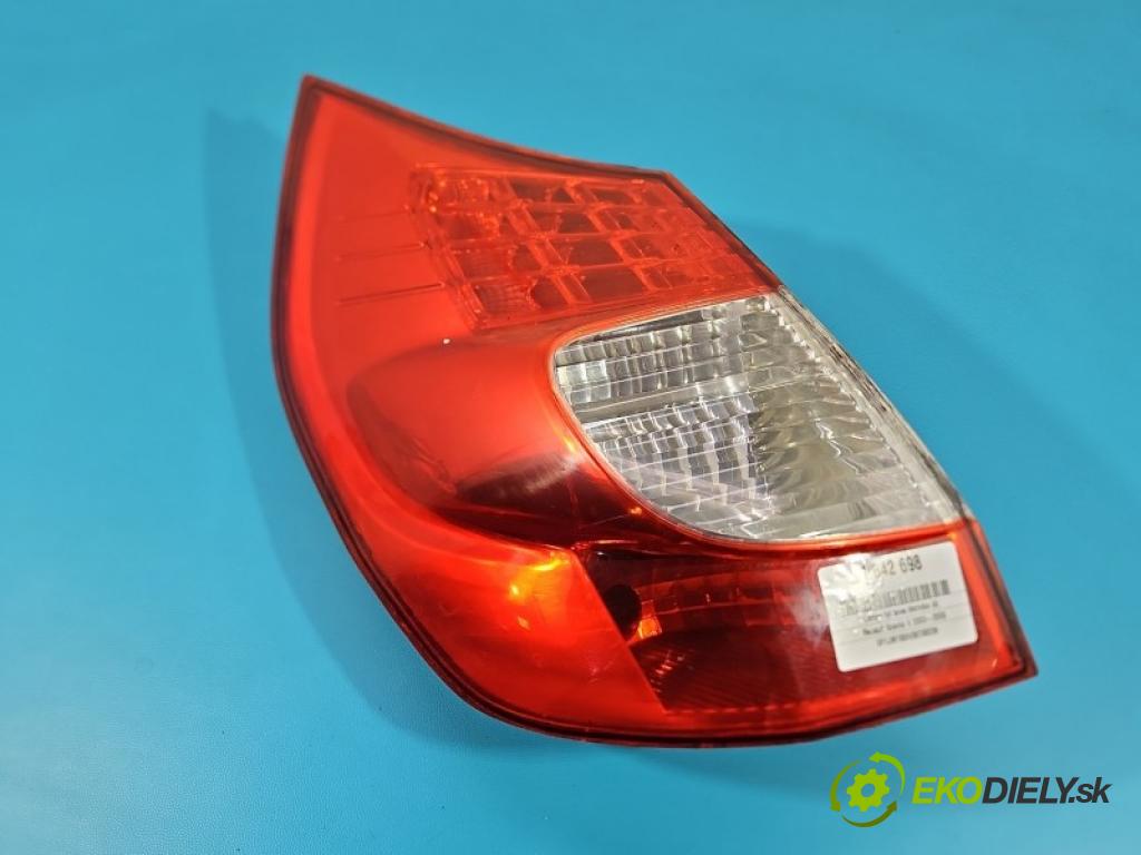 Renault Scenic II 2003-2009 1.4 16V 98 HP manual 72 kW 1390 cm3 5- svetlo / reflektor zadné ľavé blatník
