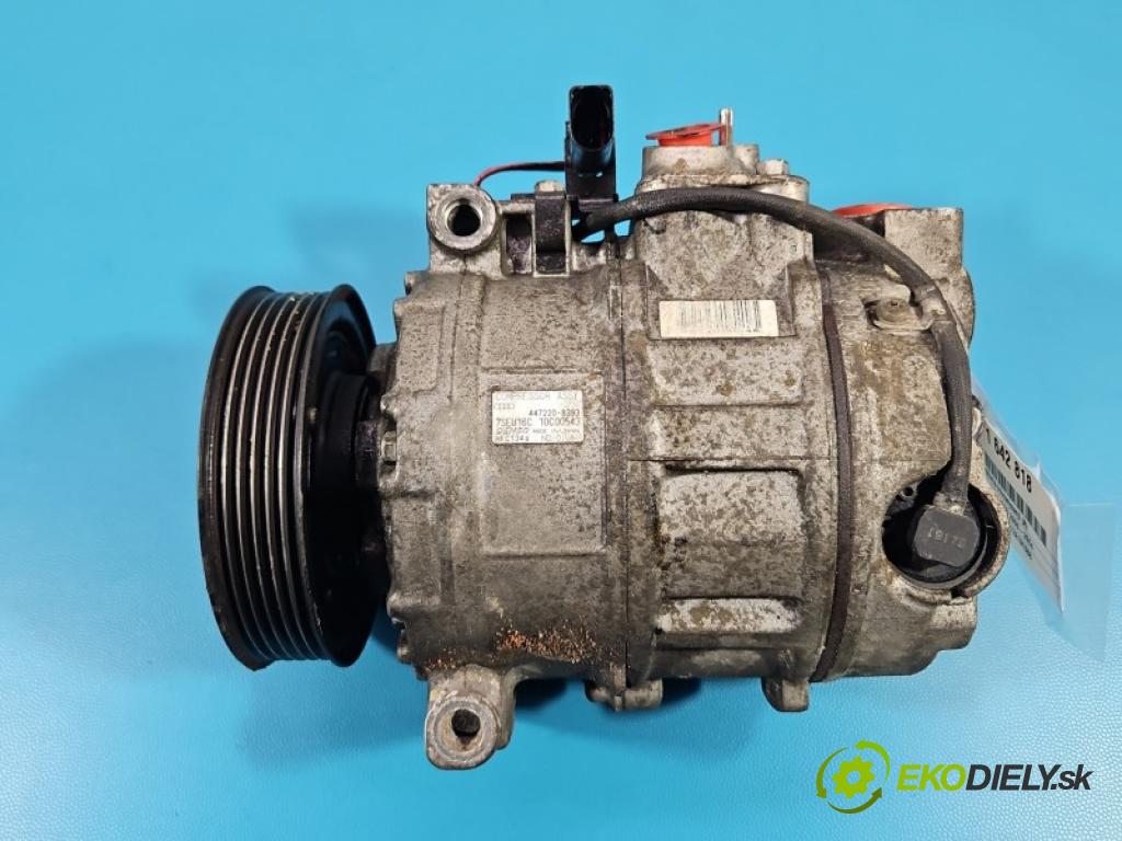 Audi A4 B6 2000-2004 2.0 20V 131 hp manual 96 kW 1984 cm3 4- Kompresor: klíma 447220-8393 (Kompresor klimatizace)