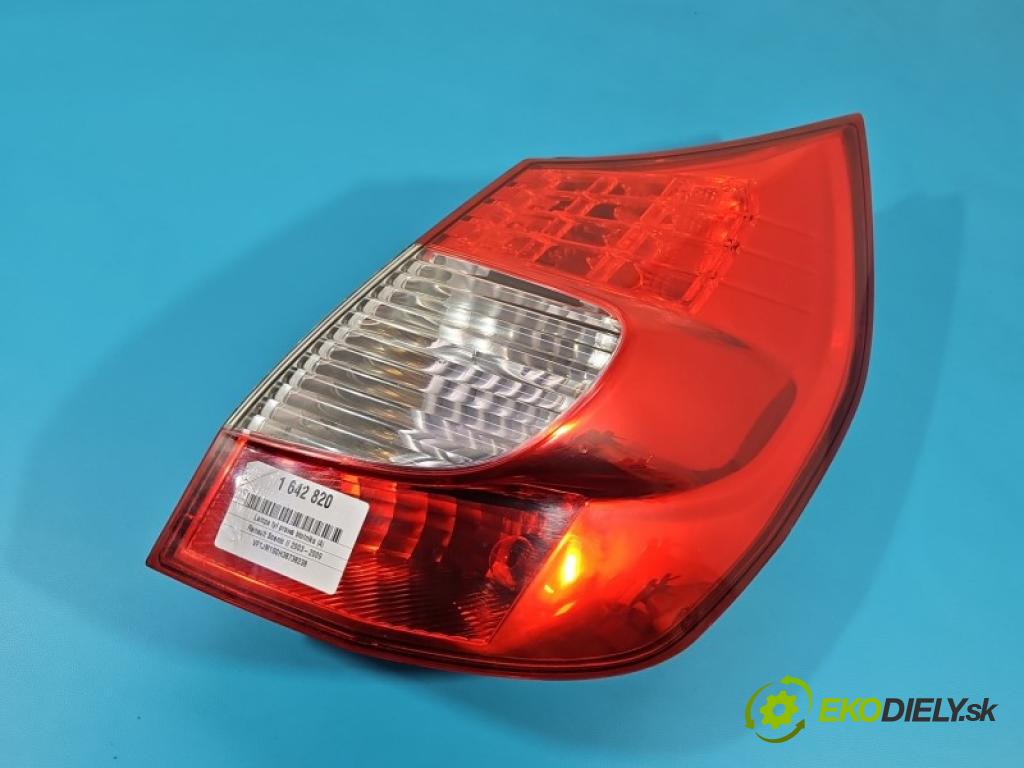 Renault Scenic II 2003-2009 1.4 16V 98 HP manual 72 kW 1390 cm3 5- svetlo / reflektor zadné pravé blatník 8200474327