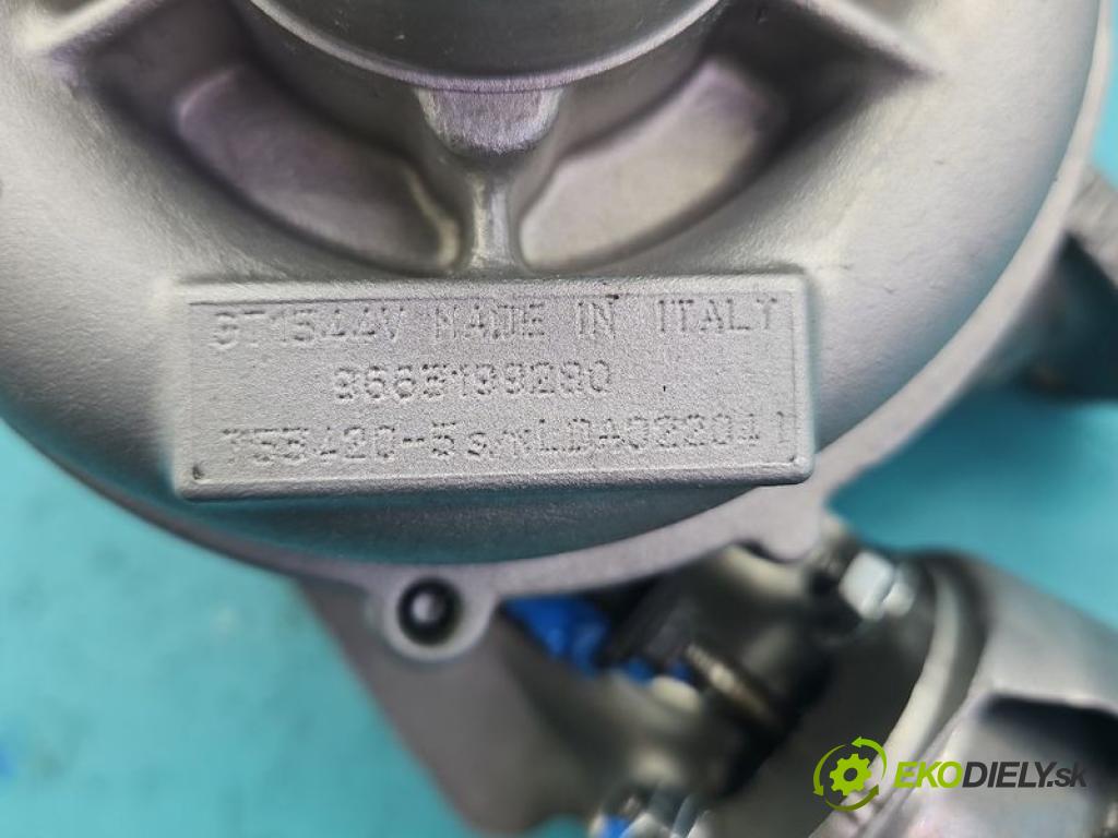 Peugeot 407 1.6 hdi 109 hp manual 80 kW 1560 cm3 4- Turbodmychadlo repasováno 753420-5