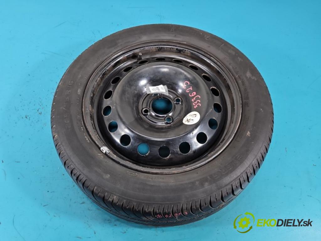 Renault Scenic II 2003-2009 1.4 16V 98 HP manual 72 kW 1390 cm3 5- koleso rezervne 16