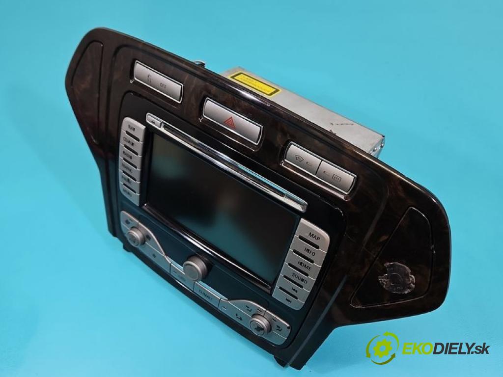 Ford Mondeo Mk4 2007-2014 2.0 tdci D4204T 140 hp automatic 103 kW 1997 cm3 5- Radio továrna: 7S7T-18K931-BL