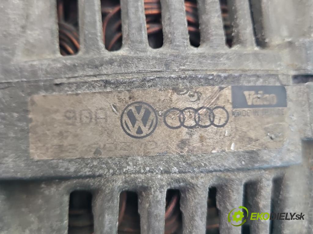 Audi A4 B5 1994-2001 1.8 T 150 hp manual 110 kW 1781 cm3 4- Alternator  (Alternátor)