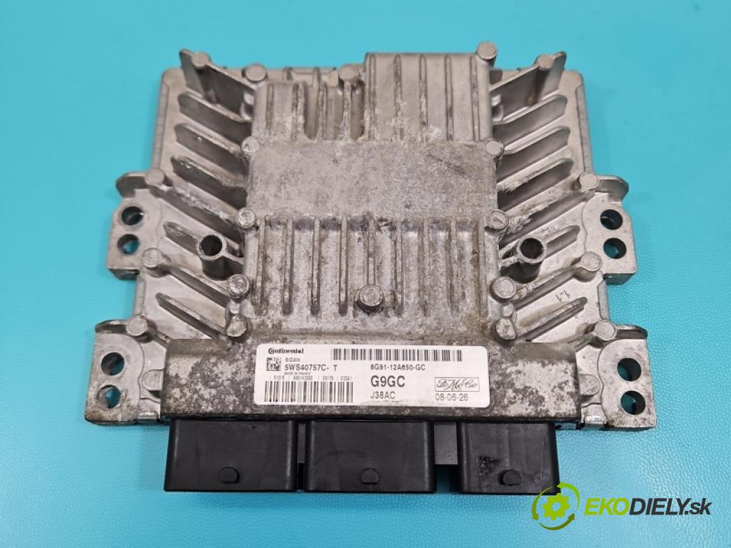 Ford Mondeo Mk4 2007-2014 2.0 tdci D4204T 140 hp automatic 103 kW 1997 cm3 5- řídící jednotka motoru 8G91-12A650-GC