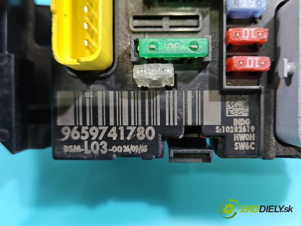 Citroen C3 I 2002-2009 1.4 hdi 68 HP manual 50 kW 1398 cm3 5- riadiaca jednotka ostatné 9659741780
