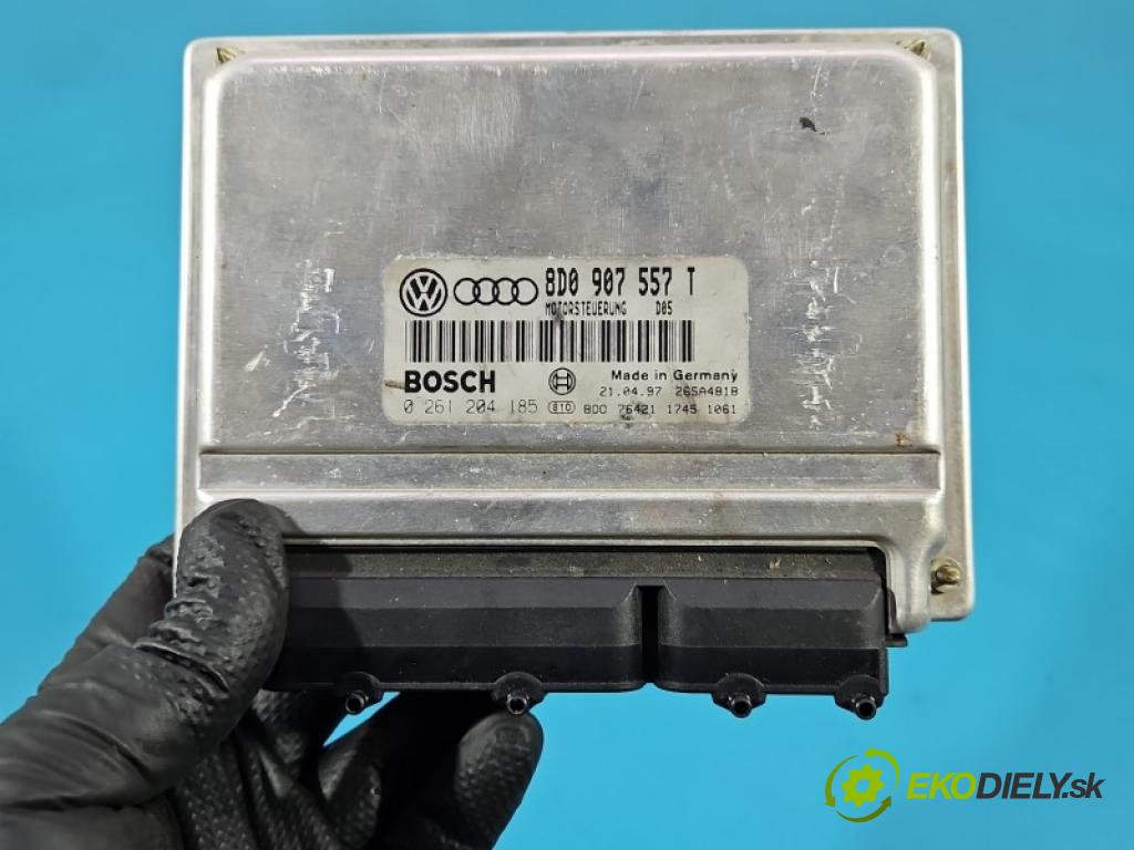 Audi A4 B5 1994-2001 1.8 T 150 hp manual 110 kW 1781 cm3 4- řídící jednotka motoru 8D0907557