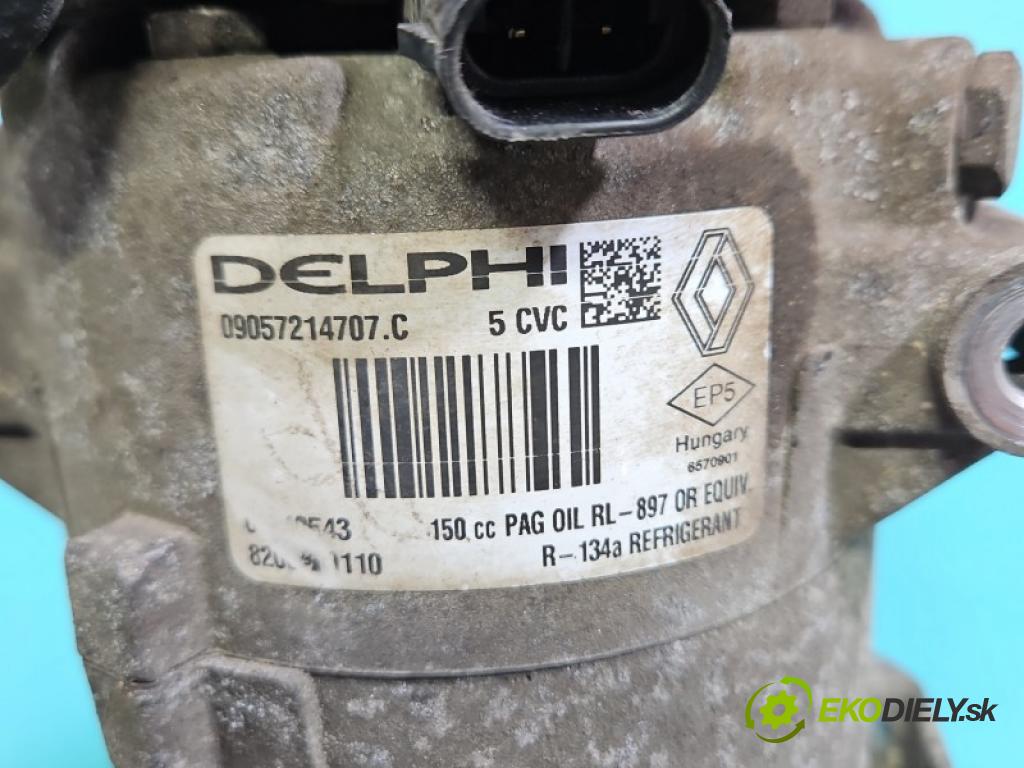 Renault Scenic II 2003-2009 1.4 16V 98 hp manual 72 kW 1390 cm3 5- Kompresor: klíma 09057214707C (Kompresor klimatizace)