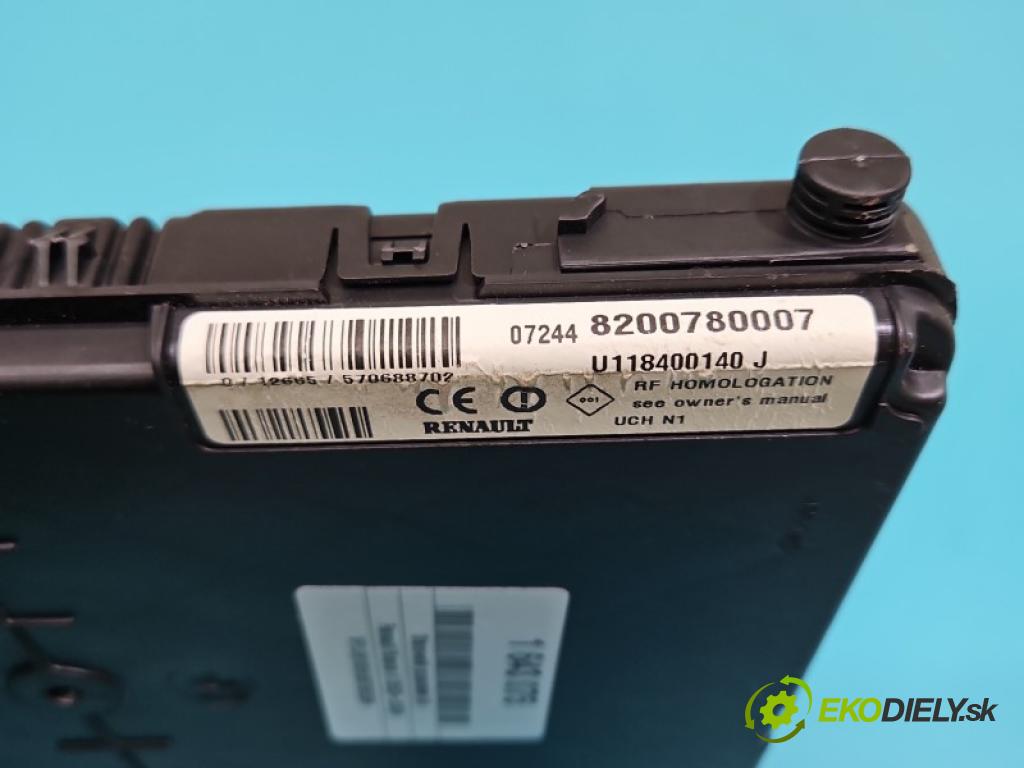 Renault Scenic II 2003-2009 1.4 16V 98 HP manual 72 kW 1390 cm3 5- riadiaca jednotka ostatné 8200780007