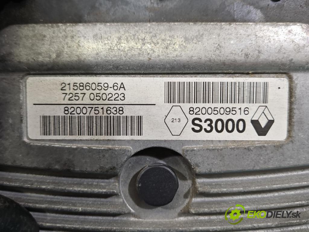 Renault Scenic II 2003-2009 1.4 16V 98 hp manual 72 kW 1390 cm3 5- řídící jednotka motoru 21586059-6A