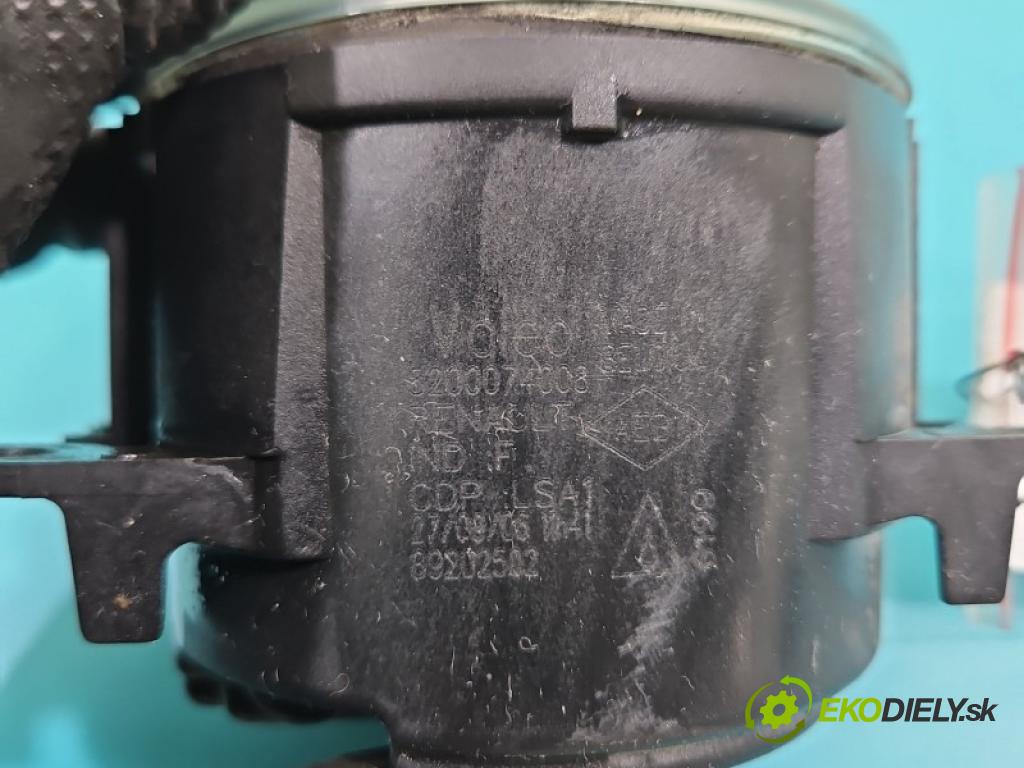 Renault Scenic II 2003-2009 1.4 16V 98 hp manual 72 kW 1390 cm3 5- Halogen levý 8200074008 (Klika dveří ostatní)