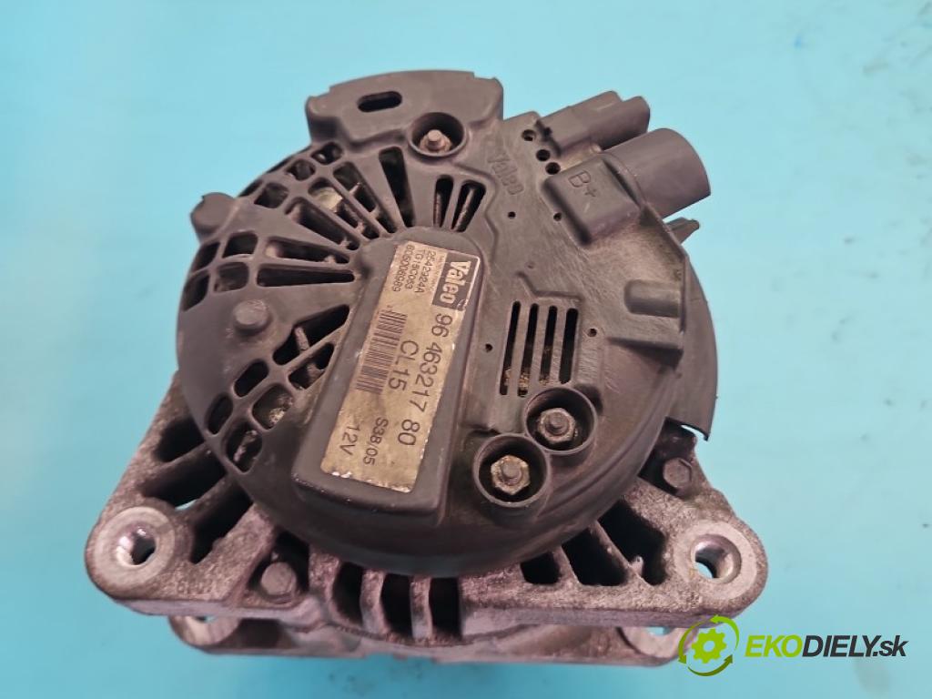 Citroen C3 I 2002-2009 1.4 hdi 68 HP manual 50 kW 1398 cm3 5- Alternator 9646321780 (Alternátor)