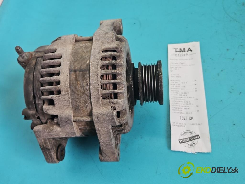 Opel Antara 2006-2015 2.2 cdti Z22D1: 163 HP manual 120 kW 2231 cm3 5- Alternator 13580078 (Alternátor)