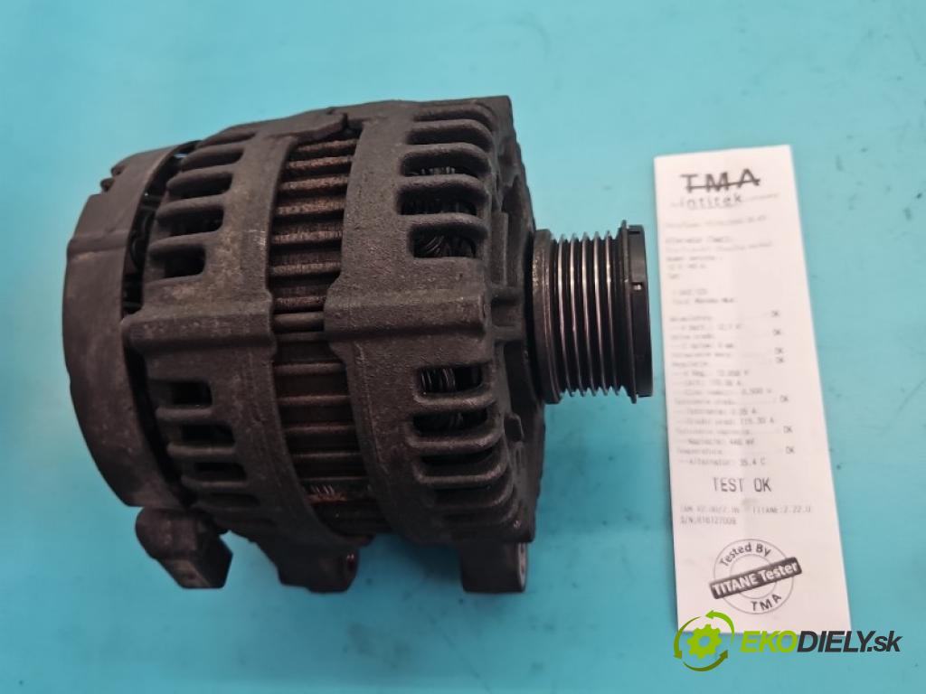 Ford Mondeo Mk4 2007-2014 2.0 tdci D4204T 140 HP automatic 103 kW 1997 cm3 5- Alternator 7G9N-10300-EA (Alternátor)