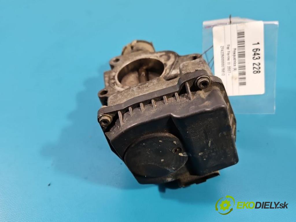 Fiat Fiorino III 2007- 1.4 8V 73 HP manual 54 kW 1360 cm3 5- klapka 9640796280 (Škrtiaca klapka)