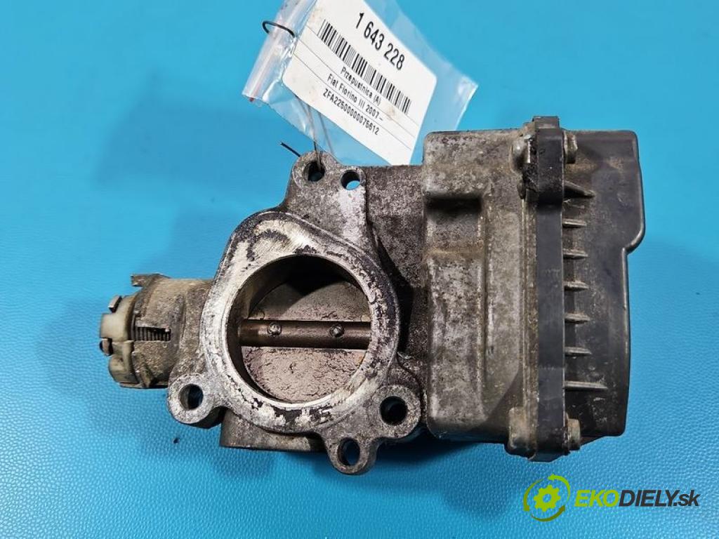 Fiat Fiorino III 2007- 1.4 8V 73 HP manual 54 kW 1360 cm3 5- klapka 9640796280 (Škrtiaca klapka)