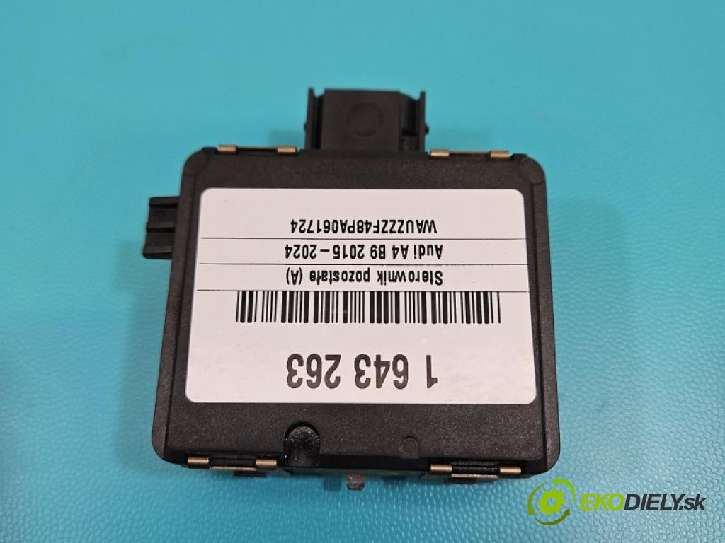 Audi A4 B9 2015-2024 2.0 tdi 204 HP automatic 150 kW 1968 cm3 5- riadiaca jednotka ostatné 4M0907566G