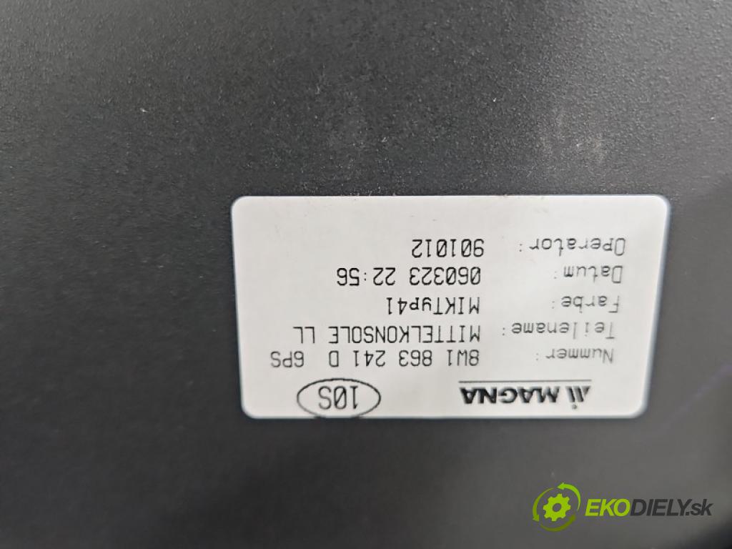 Audi A4 B9 2015-2024 2.0 tdi 204 HP automatic 150 kW 1968 cm3 5- operadlo 8W0864283E (Lakťová opierka)