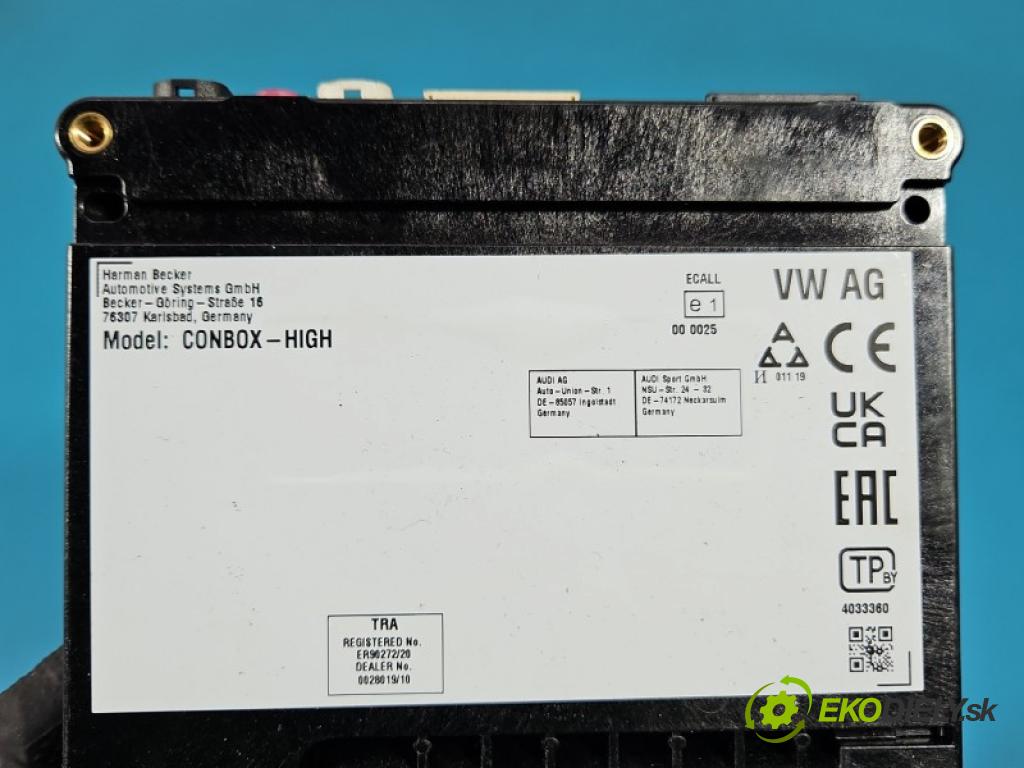 Audi A4 B9 2015-2024 2.0 tdi 204 HP automatic 150 kW 1968 cm3 5- riadiaca jednotka ostatné 4KE035282H