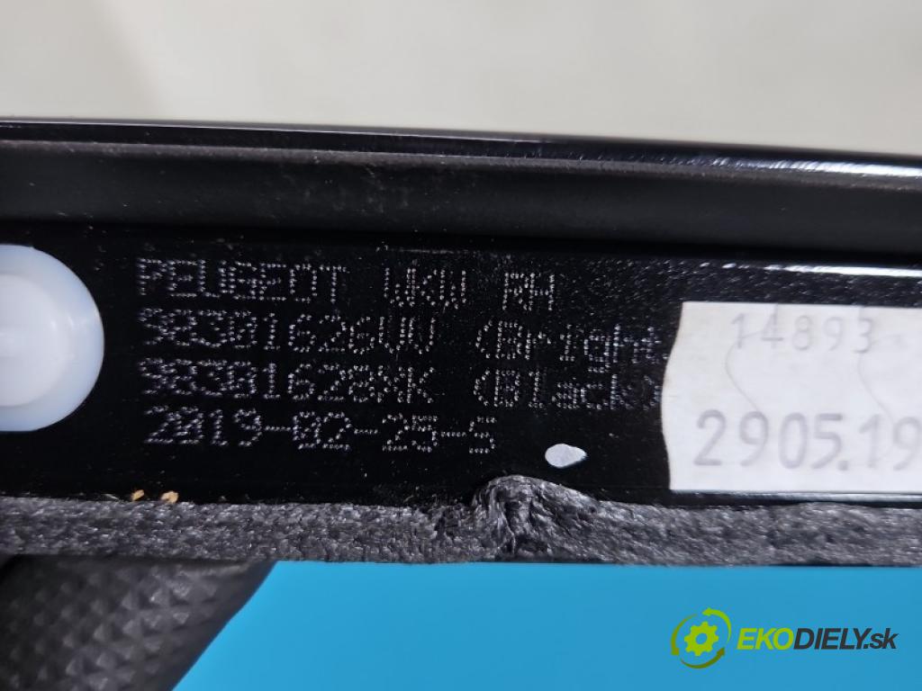 Peugeot 508 II 2018- 2.0 hdi 177 HP automatic 130 kW 1997 cm3 5- lišta karoséria: ostatné 98301626