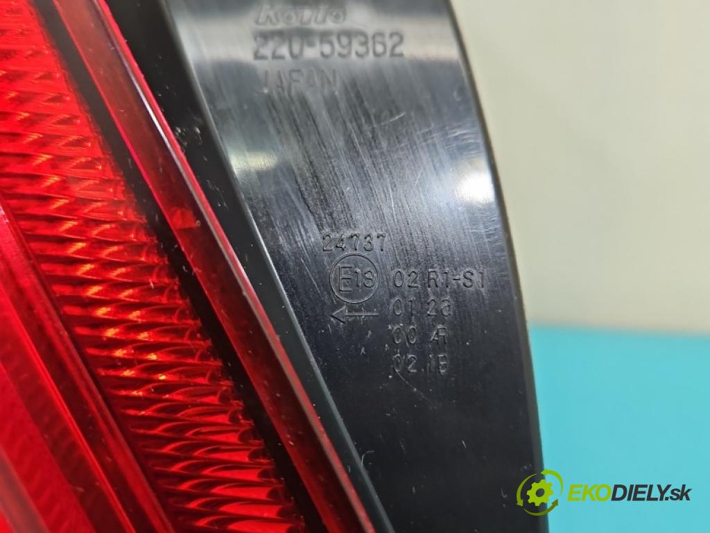 Suzuki Swift Mk8 2017-2024 1.2 16V 90 HP manual 66 kW 1242 cm3 5- svetlo / reflektor zadné ľavé blatník