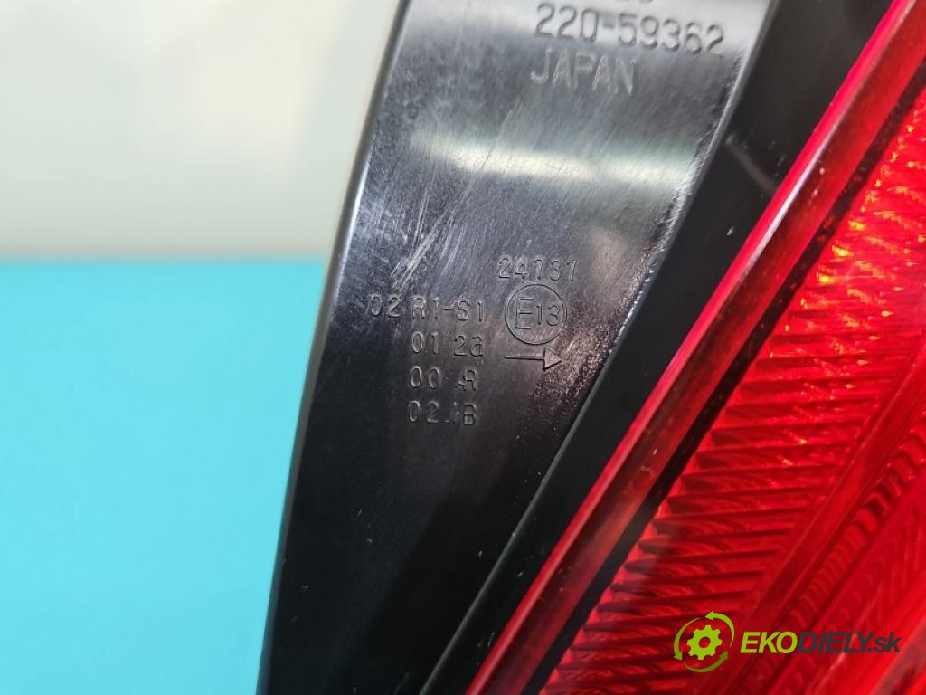 Suzuki Swift Mk8 2017-2024 1.2 16V 90 HP manual 66 kW 1242 cm3 5- svetlo / reflektor zadné pravé blatník