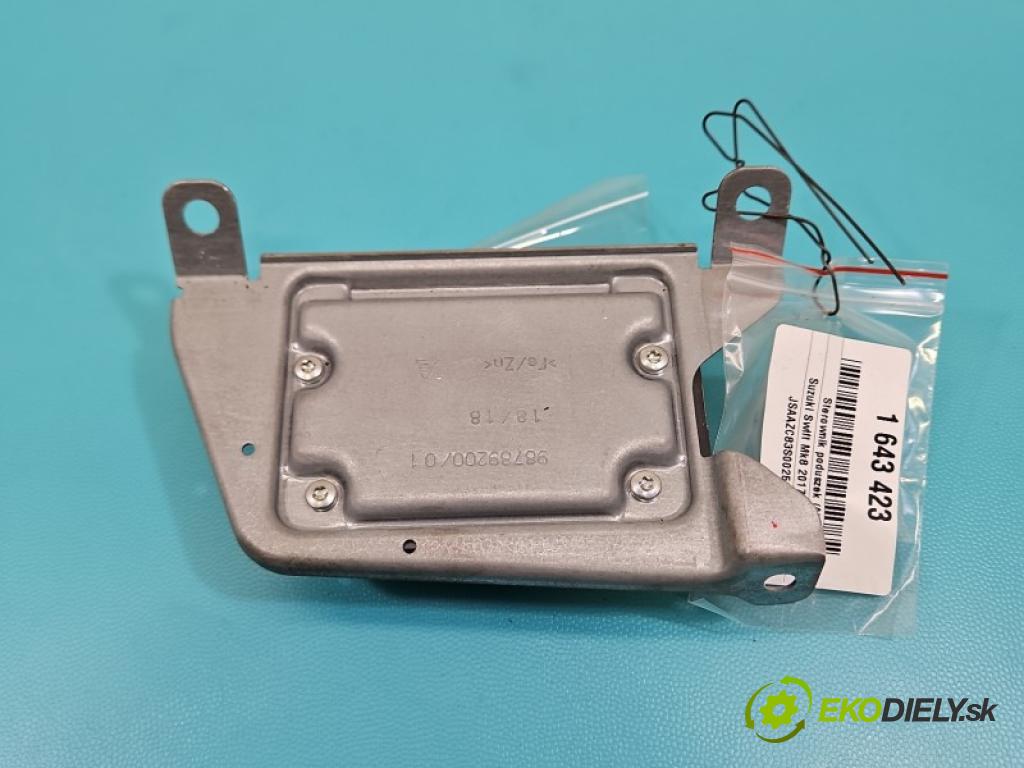 Suzuki Swift Mk8 2017-2024 1.2 16V 90 hp manual 66 kW 1242 cm3 5- řídící jednotka polštáře: 38910-52RC0