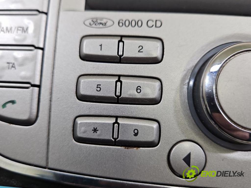 Ford Focus Mk2 2004-2011 2.0 tdci D4204T 136hp manual 100 kW 1997 cm3 5- Radio továrna: 8M5T-18C815-AB