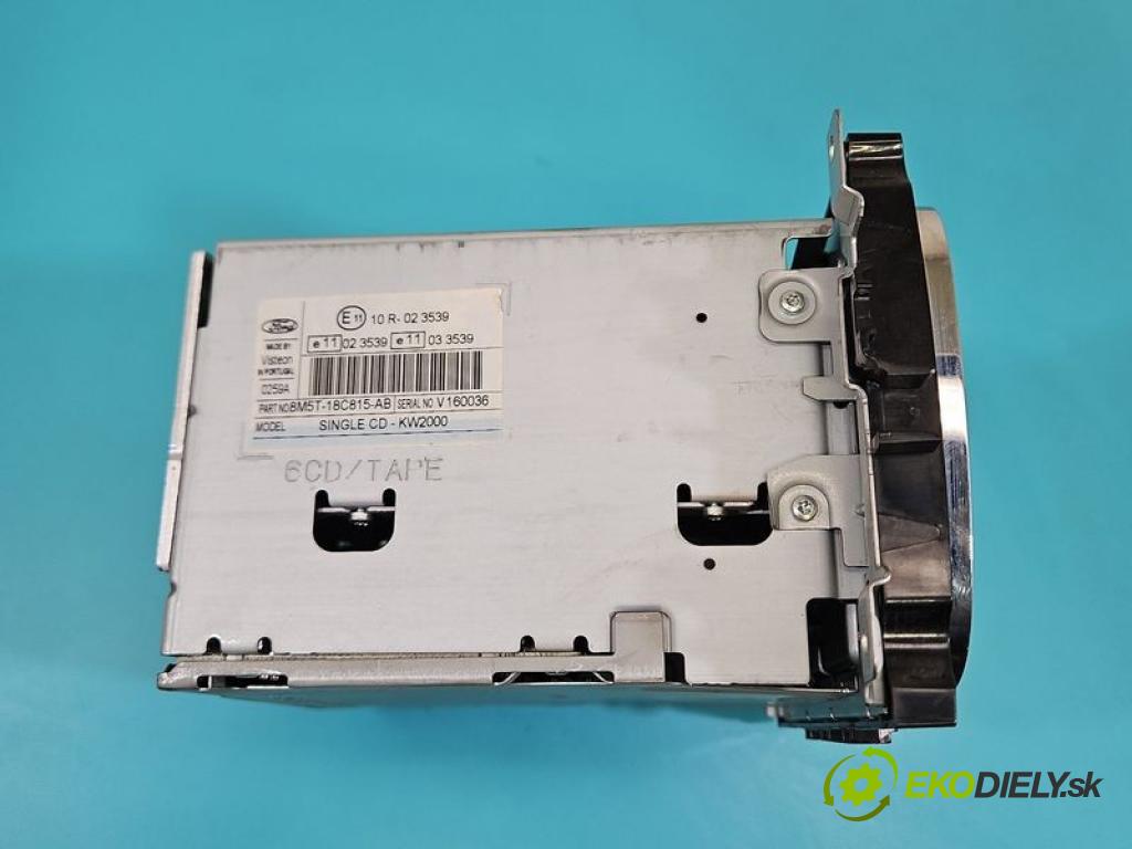 Ford Focus Mk2 2004-2011 2.0 tdci D4204T 136hp manual 100 kW 1997 cm3 5- Radio továrna: 8M5T-18C815-AB